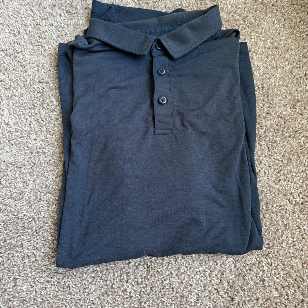 lululemon athletica Navy Polo Shirt